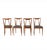 Chairs in Light Wood with Padded Seats from La Permanente Mobili Cantù, 1950s, Set of 4 For Sale - Image 4 of 16