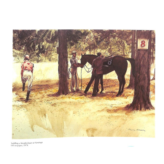 "Henry Koehler: Elegant Impressions of Turf and Field" 2003 Peralta-Ramos, Lorian For Sale - Image 9 of 12