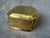 Metal Vintage Polished Brass Lidded Box For Sale - Image 7 of 12