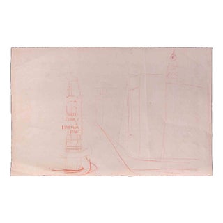 Gustave Bourgogne, Marie Franke, Early 20th Century, Pencil on Paper For Sale