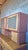 1950s Vintage Mado 2-Body Kitchen Buffet with Cathedral Glass, 1950s For Sale - Image 5 of 11
