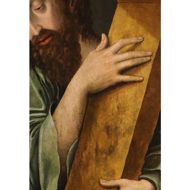 Workshop of Michael Coxie, Christ Carrying the Cross, 1600, Oil on Board For Sale - Image 11 of 15