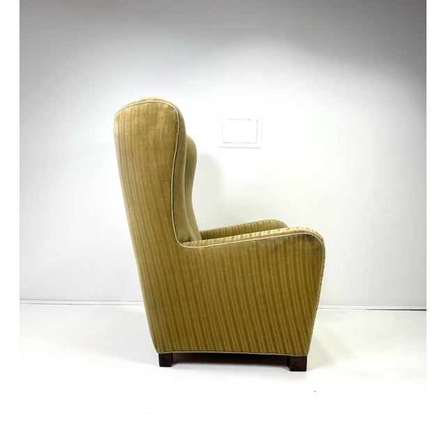 Mid-Century Modern 1930s Fritz Hansen Attributed Lounge Chair For Sale - Image 3 of 8