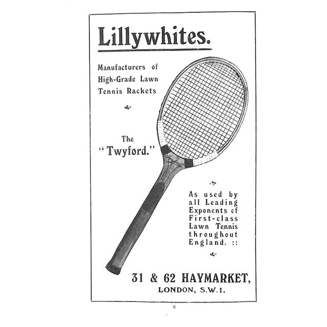 "Lawn Tennis" 1922 Hierons, Charles For Sale - Image 9 of 12