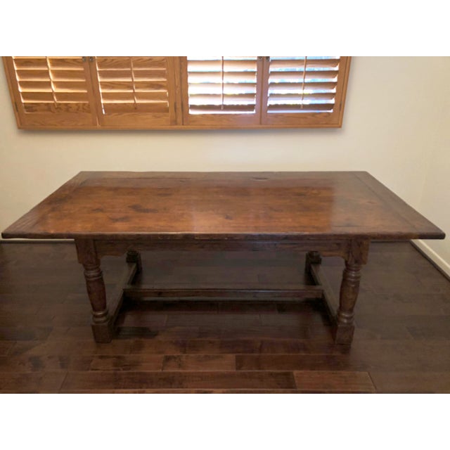 Custom John Hall English Style Mahogany Dining Table Chairish