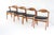 Desk Chairs Model 49 attributed to Erik Kirkegaard for for Høng Stolefabrik, 1960s, Set of 4 For Sale - Image 3 of 16