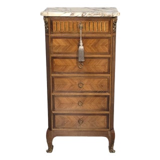 Small French Bank of Drawers, 1880 For Sale