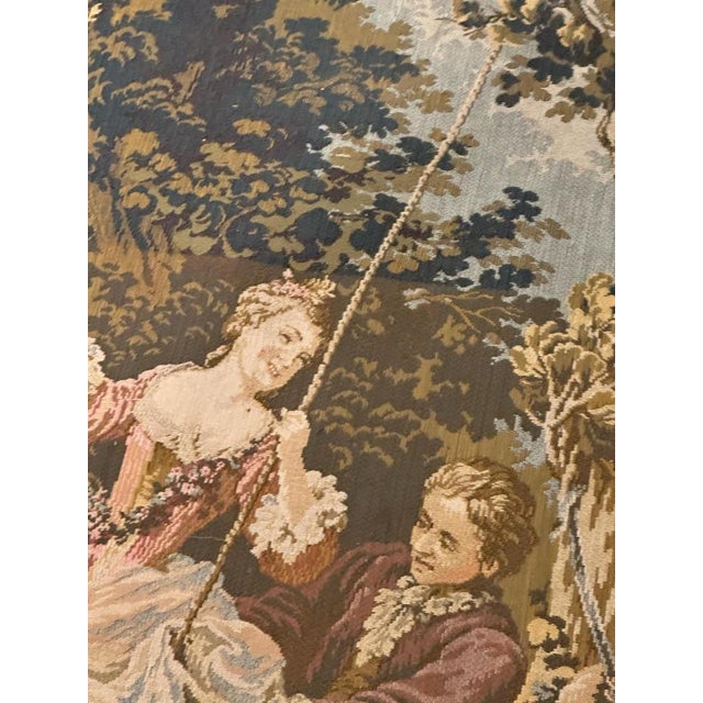 Vintage Aubusson Jaquar Tapestry For Sale - Image 13 of 15