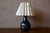 Textile Danish Table Lamp in Ceramic from Søholm Stentøj, 1960s For Sale - Image 7 of 16
