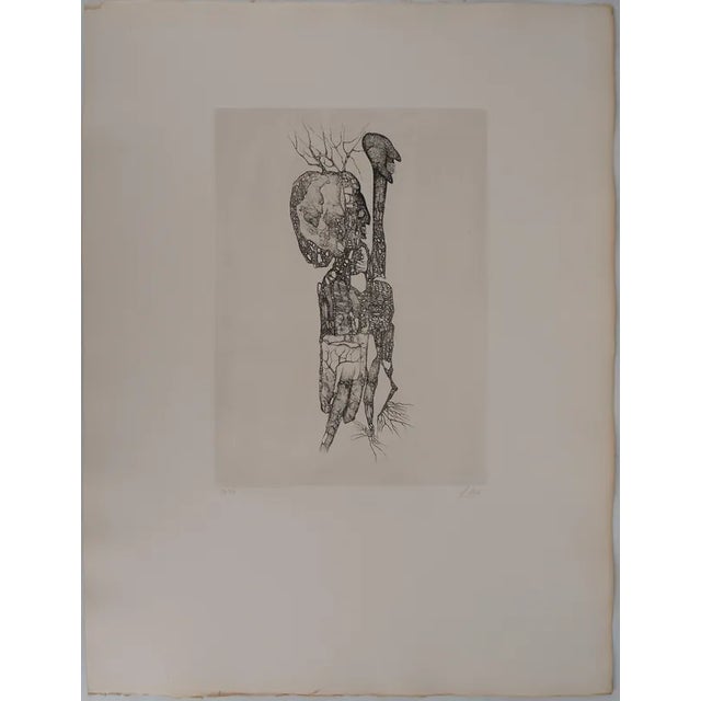 Fred Deux, Racine, Original Engraving For Sale - Image 6 of 6