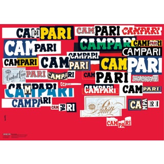 Bruno Munari Campari Poster For Sale