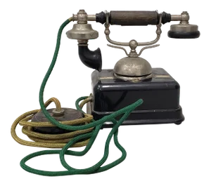 Antique Kjobenhavns Aktieselskab Telefon, Made in Denmark