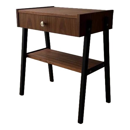 Scandinavian Chest of Drawers in Teak and Black Beech For Sale