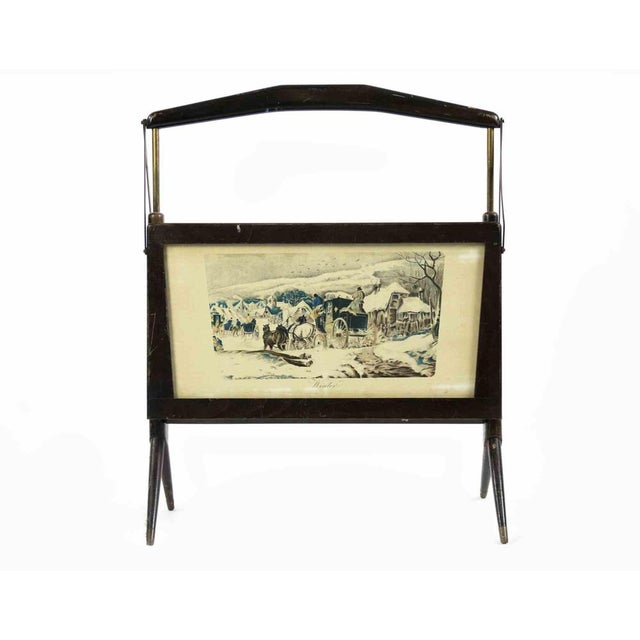 Magazine Holder by Ico Parisi, Mid-20th Century For Sale - Image 4 of 6