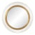 Friedman Brothers Ringo Mirror in Classic Gold with White Gesso - 30" For Sale