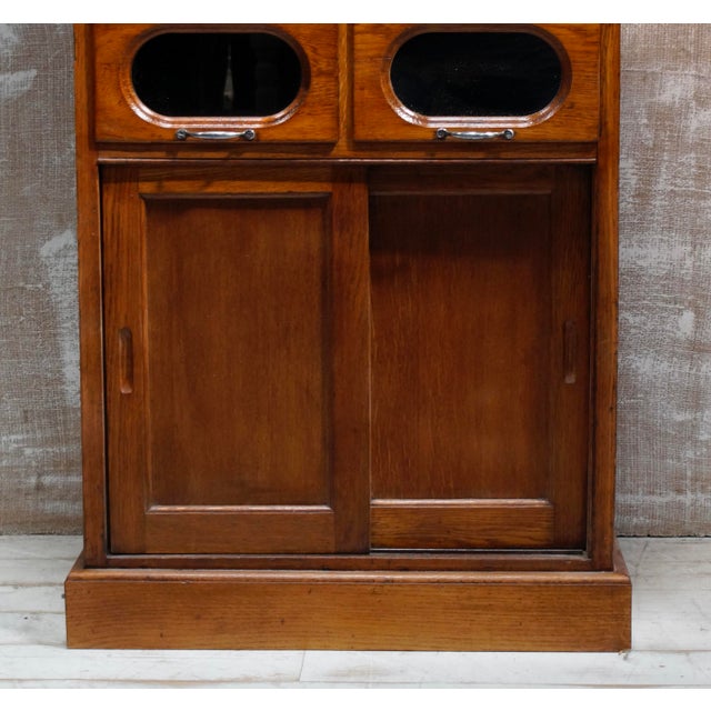Vintage Haberdashery Shop Display Cabinet from Dudley & Co, 1940 For Sale - Image 9 of 13