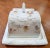 Late 19th Century Late 19th Century Porcelain Butter Dish W/ Roses Pattern For Sale - Image 5 of 7