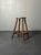 Absolutely stunning and rare wood turned stool in lovely proportions ( 60 cm in height, seat diameter 30 cm ). This stool...