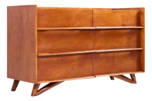 Edmond Spence Mid Century Birch Lowboy Dresser