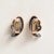 Mid 20th Century Mid 20th Century Retro Two-Toned 18k/Plat 0.50 Carat Diamond Leaf Earrings, A Pair For Sale - Image 5 of 7