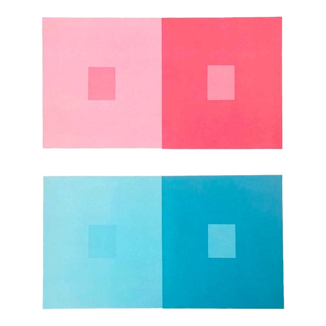 2009 Josef Albers the Interaction of Color Plate Vi-1 For Sale