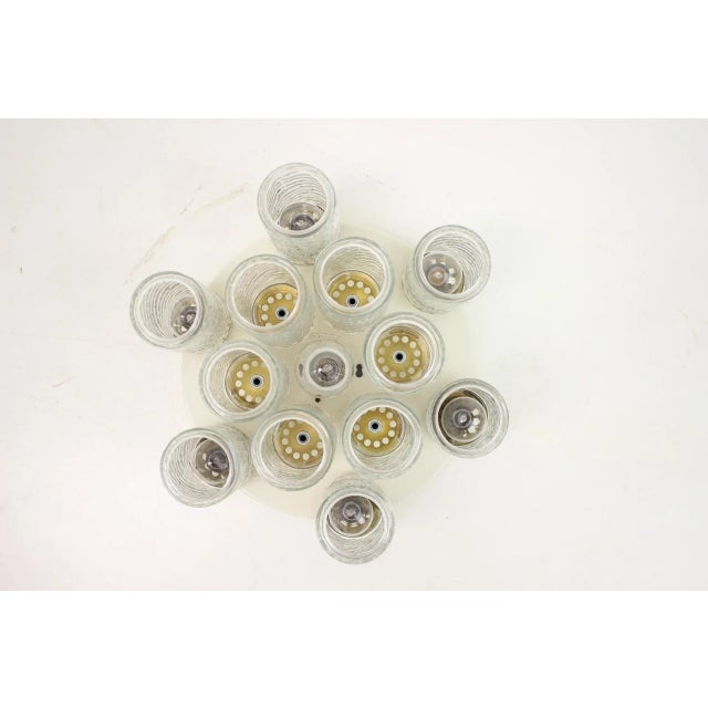 Ceiling Light attributed to Napako, Czechoslovakia, 1970s For Sale - Image 12 of 13