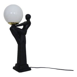 Art Deco Style Desk Lamp by Carlo Bartoli, 1970s For Sale