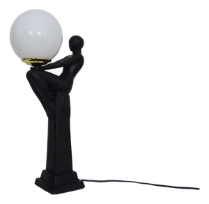 Art Deco Style Desk Lamp by Carlo Bartoli, 1970s
