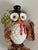 1970s Art Glass Owl Figurine Lamp Finial For Sale - Image 4 of 4