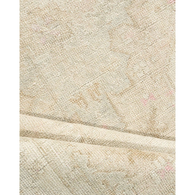 Vintage Circa 1940 Turkish Oushak Area Rug 4ft 7in X 7ft For Sale - Image 16 of 17