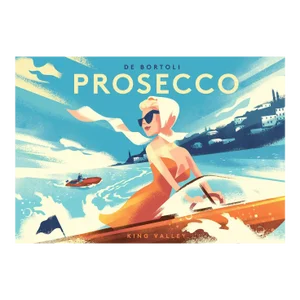 2015 Danish Modern Poster, De Bortoli Prosecco