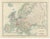 Antique Map of Europe, 1903 For Sale - Image 13 of 13