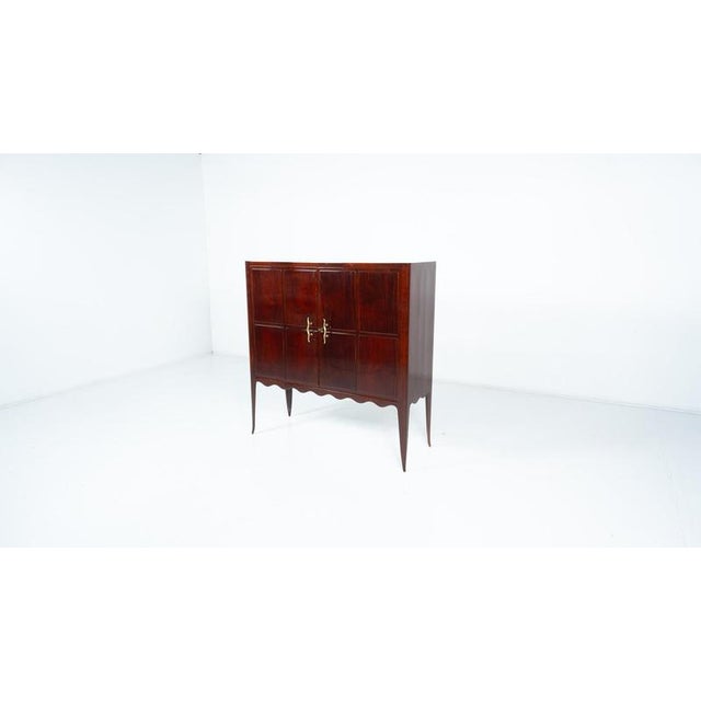 Mid-Century Cabinet in the style of Paolo Buffa, Italy, 1950s For Sale - Image 6 of 9