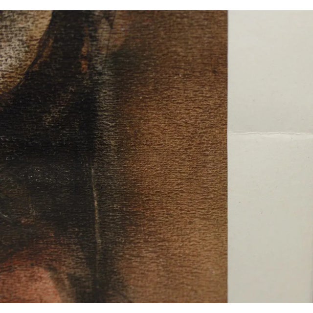 Mid Century Modern "Family Group" Mixed Media Painting C.1961 For Sale - Image 9 of 11