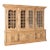 20th Century Bleached Oak Large French Bookcase Display Cabinet For Sale