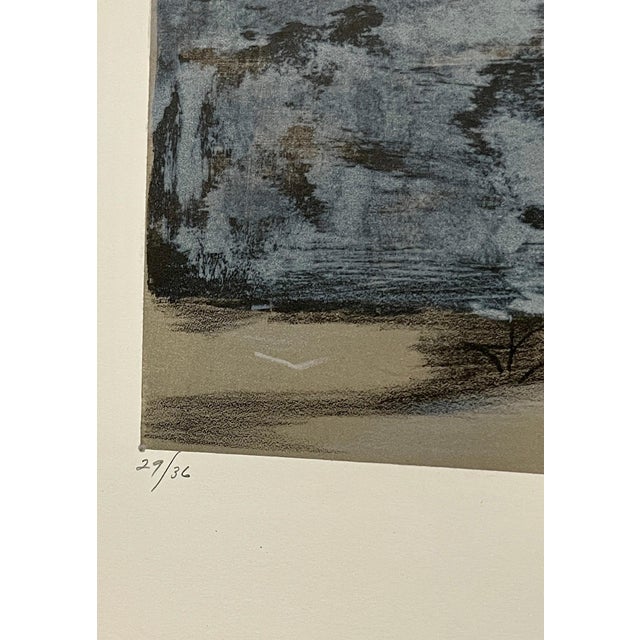 Surrealism Karl Fortess, Lithograph Belgian American Surrealism Wpa Modernist Karl Fortess Surrealist Art For Sale - Image 3 of 5