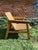 1960s Italian Armchair with Woven Seat, 1960s For Sale - Image 5 of 8
