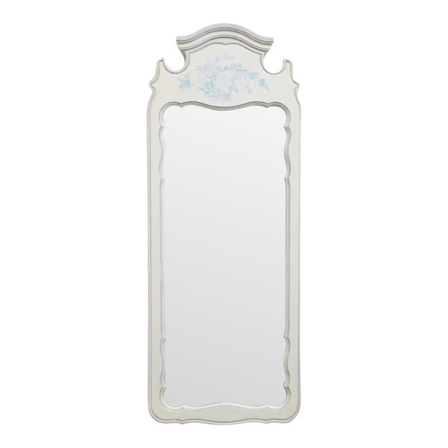 Thomasville Furniture Debussy Collection Off White Painted French Provincial 20" Mirror 9455-230 For Sale