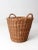 Farmhouse Vintage Wicker Basket For Sale - Image 3 of 10