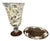 Vintage Crystal Vase and Tray Set from Baccarat, 1930s, Set of 2 For Sale - Image 4 of 5