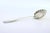Shell-Shaped Silver Sprinkling Spoon with Guilloche Handle For Sale - Image 4 of 9