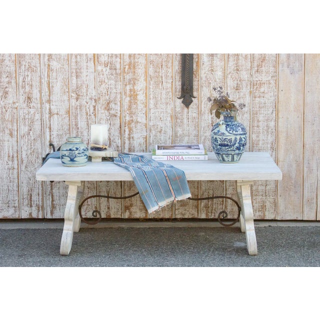 A stylish Spanish Colonial tavernera coffee table, this table has a farmhouse style with both a modern and organic feel,...