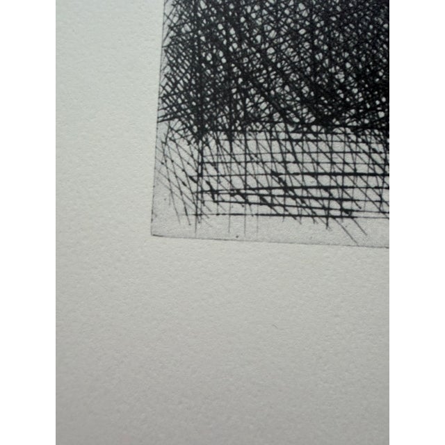 Black Petrus de Man, Nude Fear, 2015, Copper Engraving For Sale - Image 8 of 10