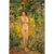 Jean Chaleye (FRENCH , 1878-1960) Nude In Nature - Oil on Board , signed lower right - Abstract Nude woman standing...