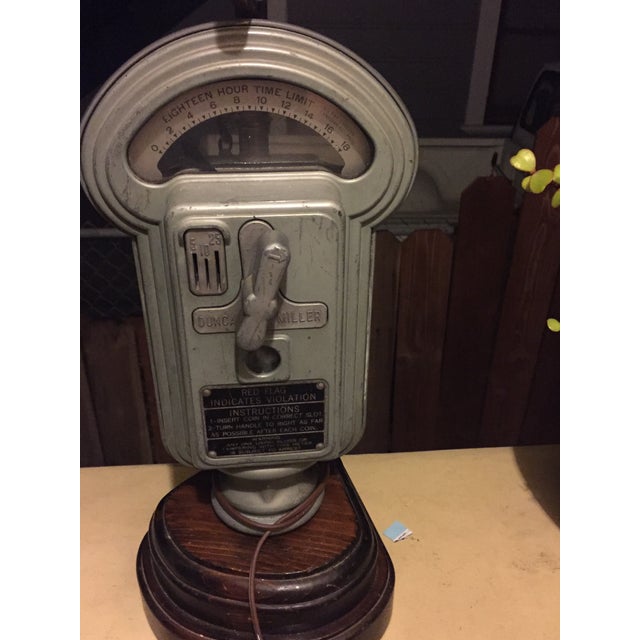 Duncan Miller Parking Meter Table Lamp | Chairish