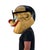 Large Vintage Carnival Clown Mask in Fiberglass, 1990s For Sale - Image 10 of 14