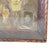 Hand Painted St. Nicholas Icon in Brass Overlay & Shadowbox C1920 For Sale - Image 4 of 6