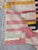 Striped Handwoven Berber Wool Rug - For Sale - Image 4 of 8