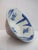 Chinese Vintage Batavia Blue Porcelain Mocha Cafe Au Lait Koi Fish Cup Bowl For Sale - Image 10 of 10