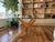 Studio Reggiani Aikidi Dinning Table 67 Inch Clear Glass and Canaletto Walnut Finish Leg For Sale - Image 4 of 10